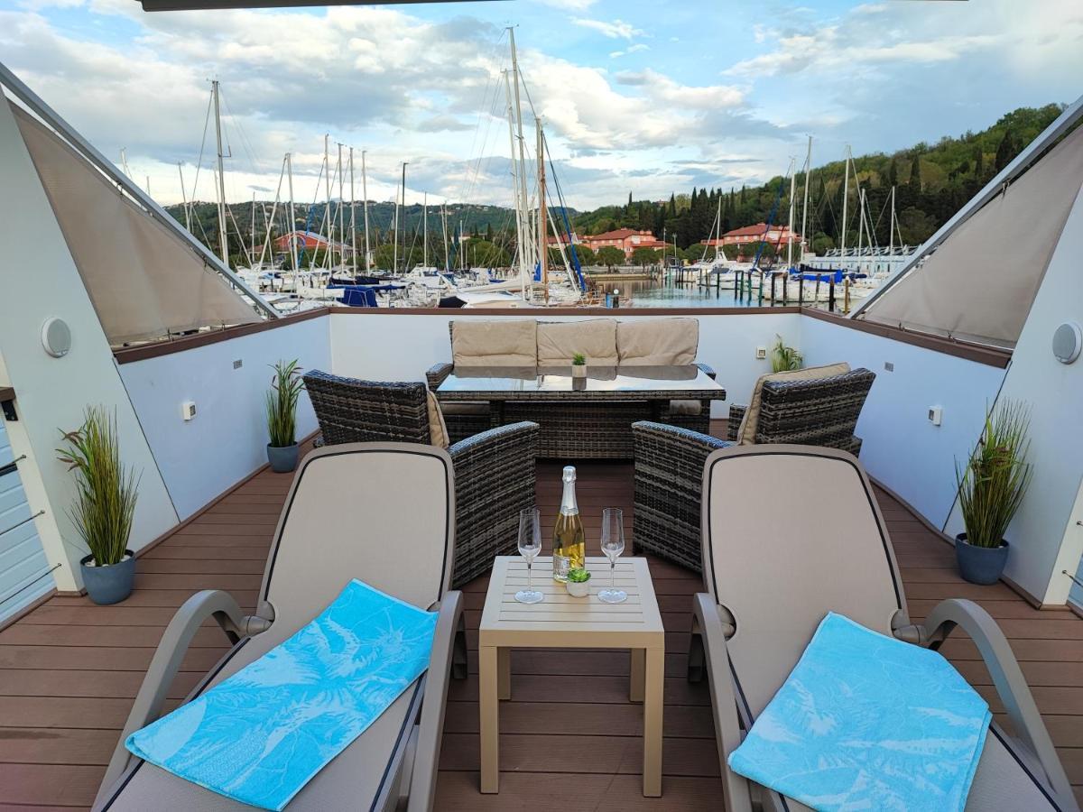 فيلا Sea Lux Floating House Ajda Portorose المظهر الخارجي الصورة